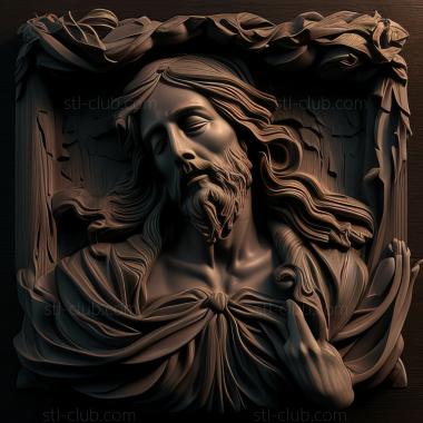 3D model st jesus (STL)